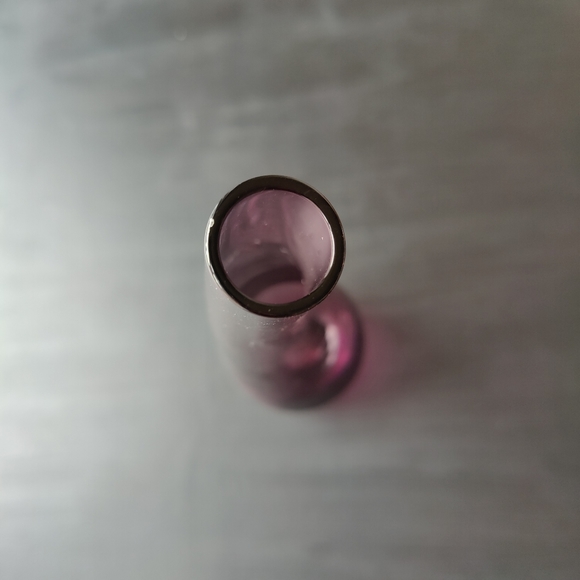 IKEA | MCM style bent neck 💜 purple bud vase - Picture 2 of 6